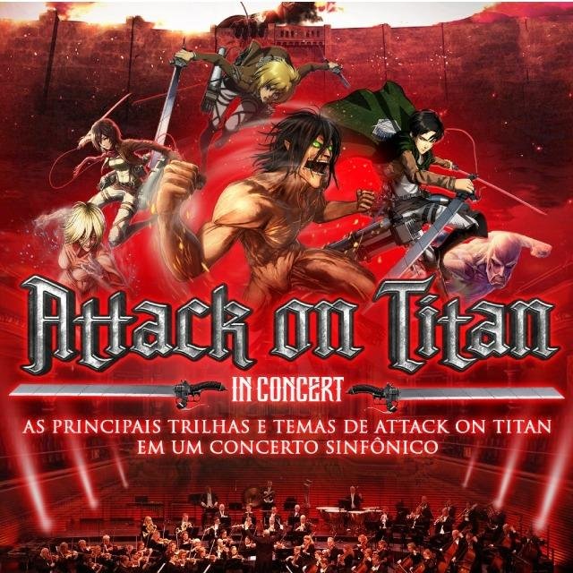 Attack on Titan in Concert em Porto Alegre