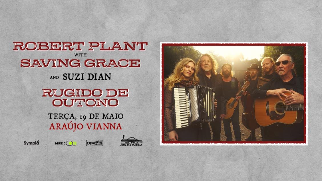 ROBERT PLANT with SAVING GRACE and SUZI DIAN