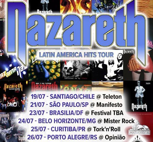 NAZARETH - LATIN AMERICA HITS TOUR