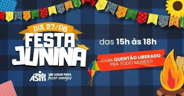 FESTA JUNINA DO CLUBE ASTTI 2026