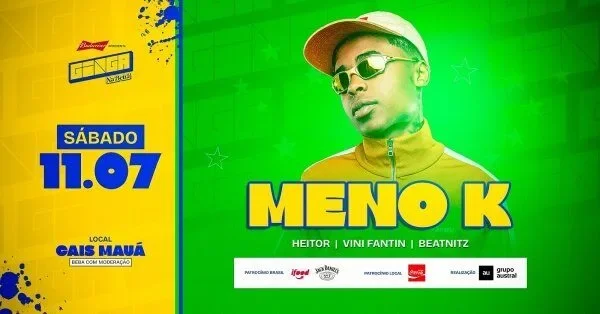 GINGA NA BEIRA|| MENO K