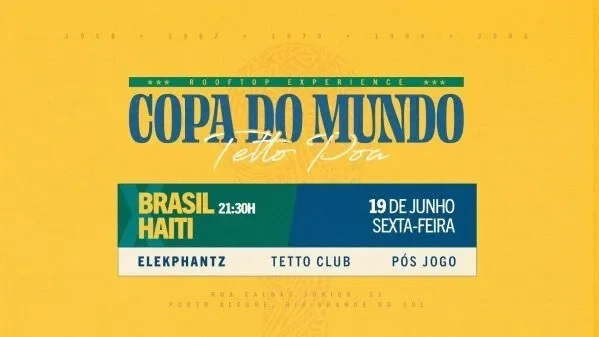 TETTO COPA | ELEKPHANTZ | BRASIL x HAITI