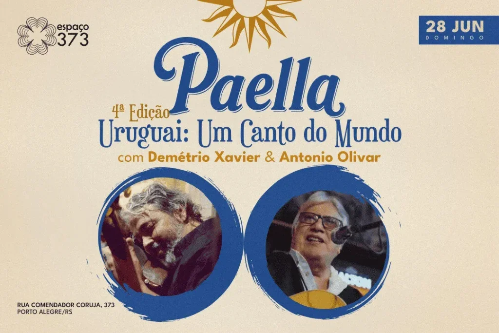 PAELLA DE LANÇAMENTO | URUGUAI: UM CANTO DO MUNDO – 4ª EDIÇÃO