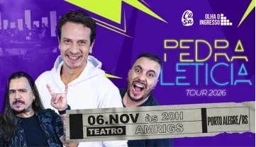 Pedra Letícia — Tour 2026
