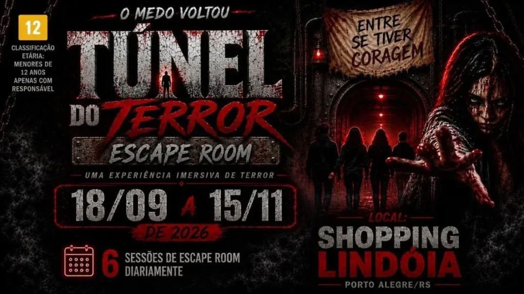 Túnel do Terror • Escape Room