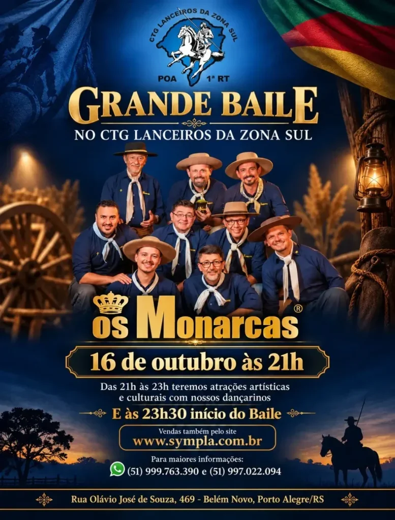 Grande Baile com Os Monarcas