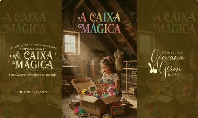 Ballet Giovana Giron apresenta “A Caixa Mágica” em Porto Alegre