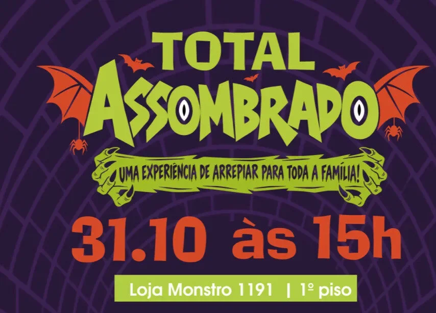 TOTAL Assombrado – Halloween no Shopping TOTAL