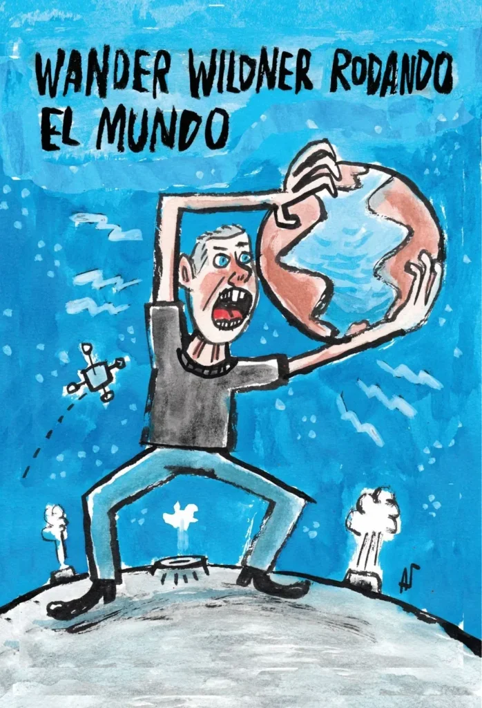 Wander Wildner Rodando El Mundo – Autógrafos na 72ª Feira do Livro de Porto Alegre